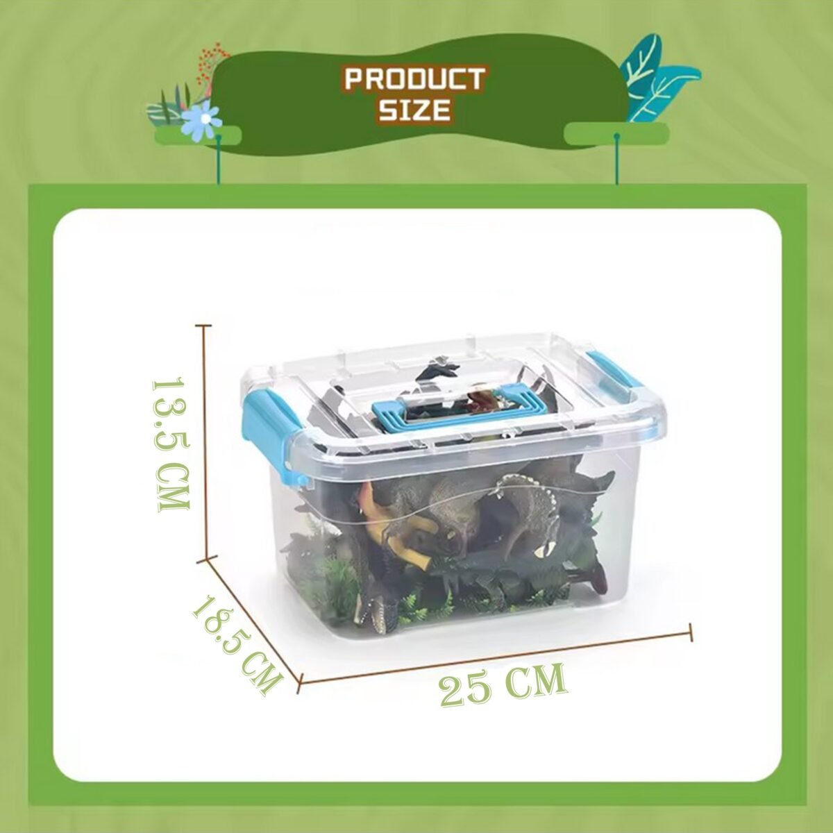 Dinozaurų parko rinkinys su figūrėlėmis ir kilimėliu – Paveikslėlis 6