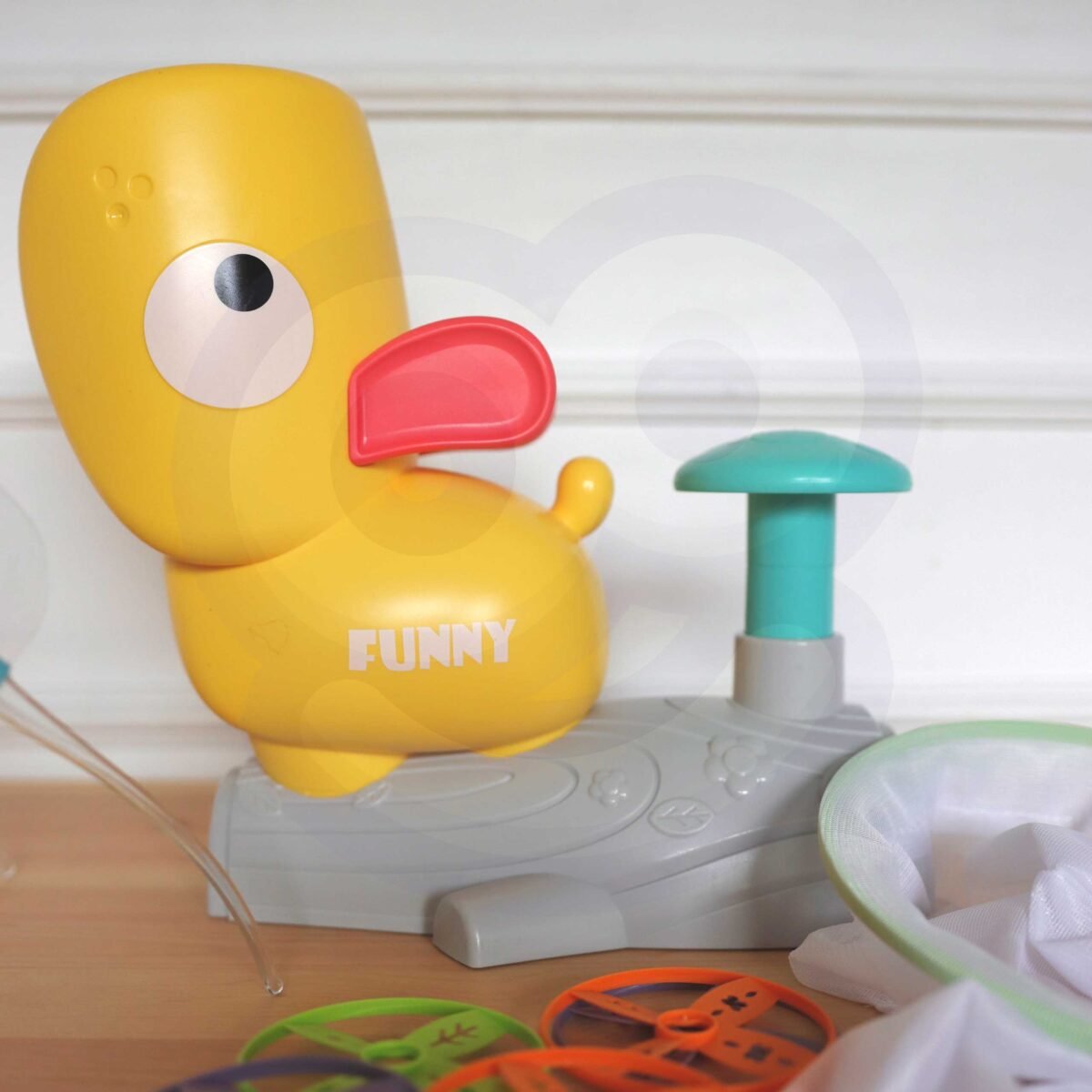 Diskelio gaudymo vikrumo žaidimas su ančiuku paleidikliu – Paveikslėlis 3