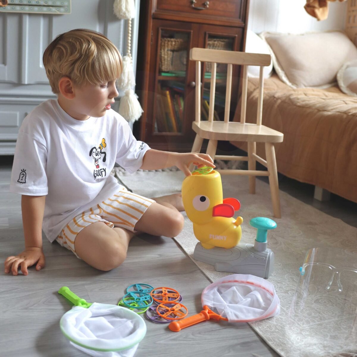 Diskelio gaudymo vikrumo žaidimas su ančiuku paleidikliu – Paveikslėlis 7