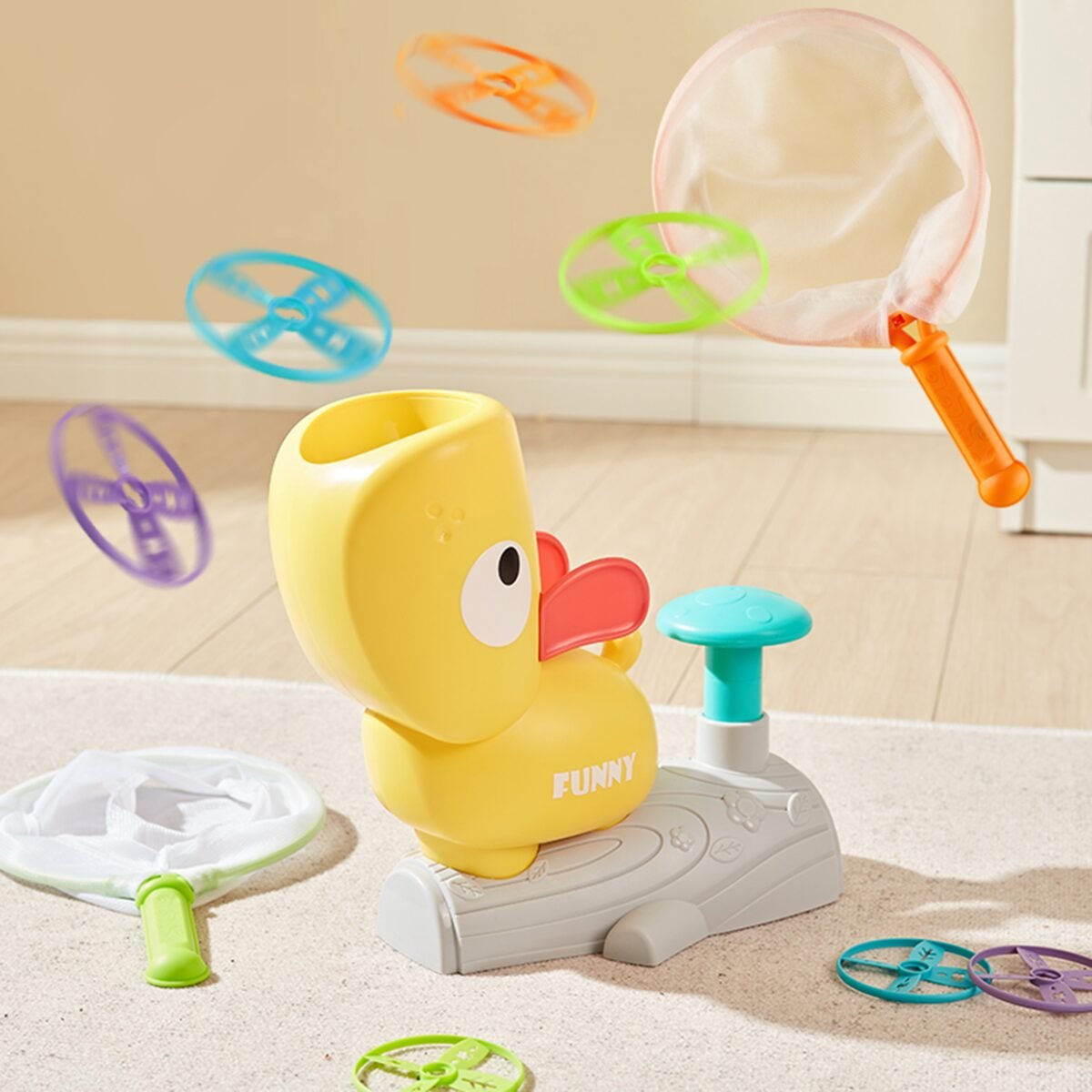 Diskelio gaudymo vikrumo žaidimas su ančiuku paleidikliu – Paveikslėlis 10