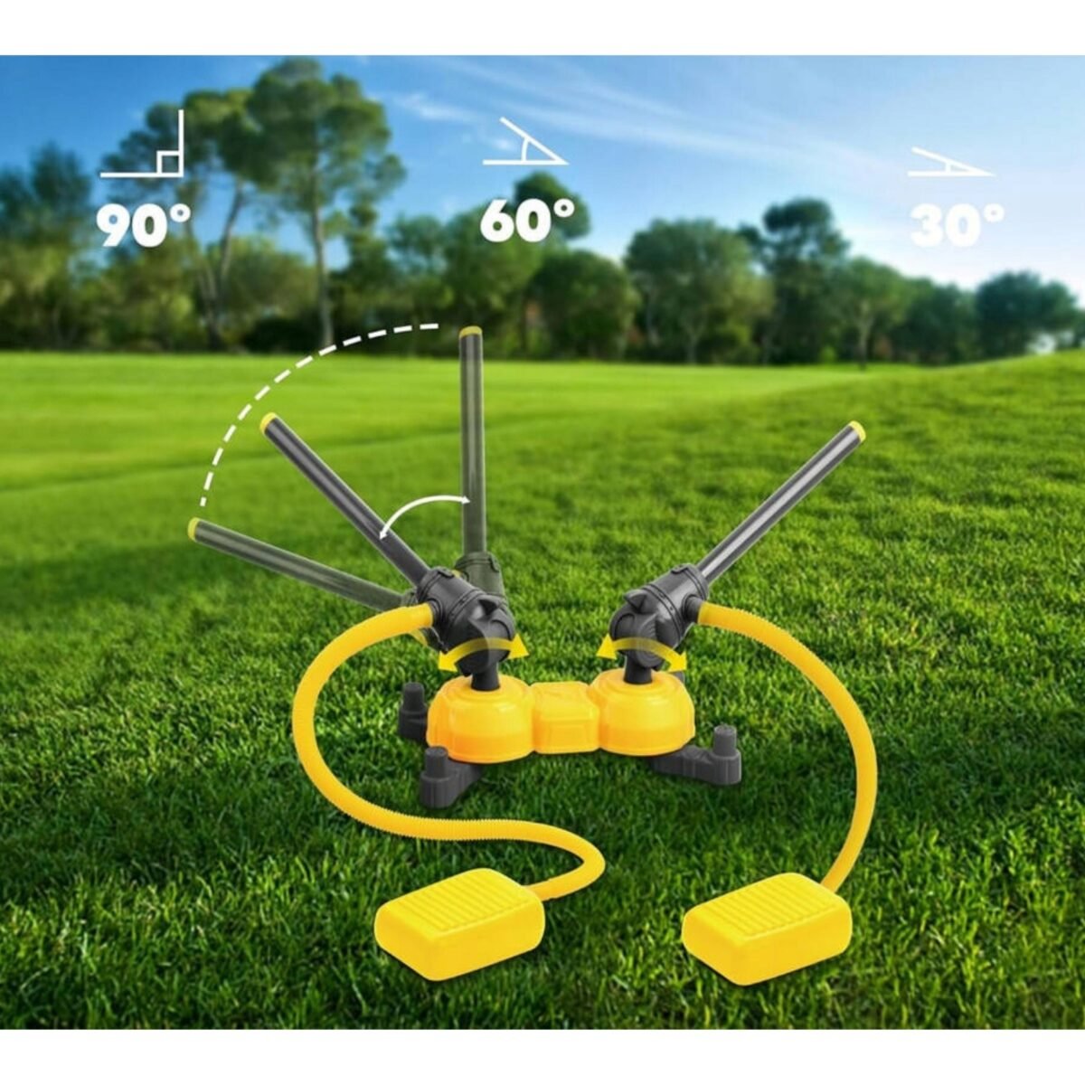 Dviguba putplasčio raketų paleidykla su šviečiančiomis raketomis – Paveikslėlis 4