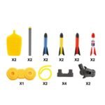 Dviguba putplasčio raketų paleidykla su šviečiančiomis raketomis – Paveikslėlis 5