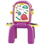 Dvipusė edukacinė lenta su flomasteriais, kreidelėmis ir magnetukais – Paveikslėlis 6