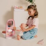 Dvipusė lėlių vonios spintelė su tualetu ir praustuvu – Paveikslėlis 6