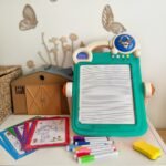 Dvipusė piešimo ir „Tetrio“ dėlionės lenta 2in1 – Paveikslėlis 2