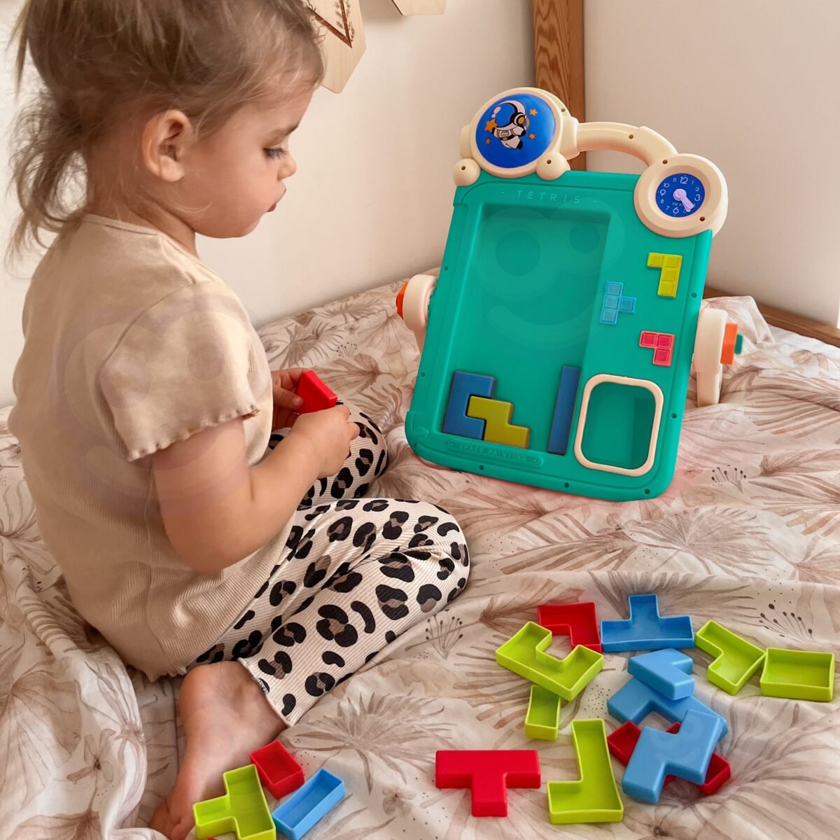 Dvipusė piešimo ir „Tetrio“ dėlionės lenta 2in1 – Paveikslėlis 5