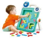 Dvipusė piešimo ir „Tetrio“ dėlionės lenta 2in1 – Paveikslėlis 6