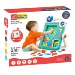 Dvipusė piešimo ir „Tetrio“ dėlionės lenta 2in1 – Paveikslėlis 9