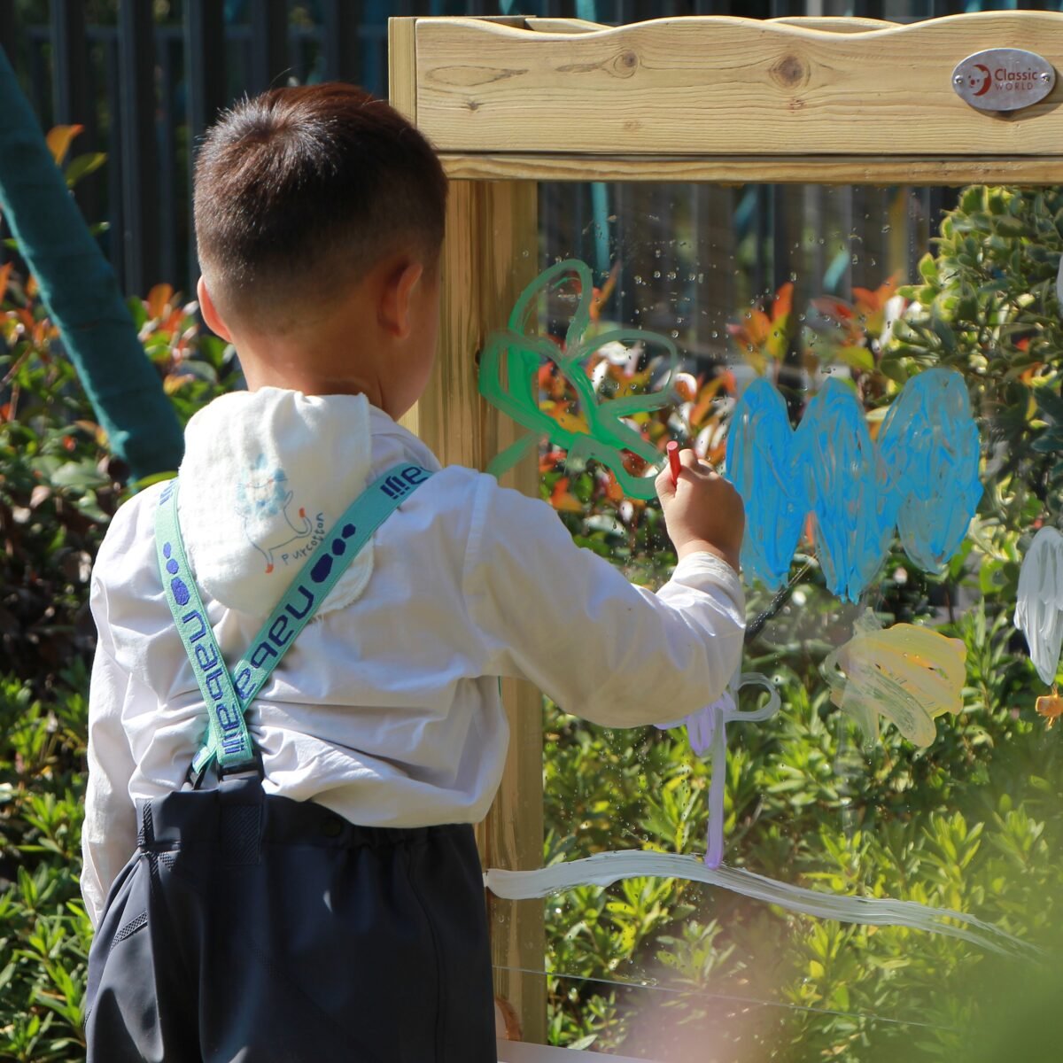 Dvipusė piešimo lenta-molbertas su vandens purkštuku – Paveikslėlis 10