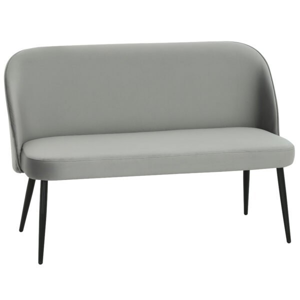 Dvivietė moderni aksominė sofa