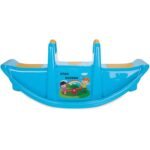 Dvivietės mėlynos sūpuoklės