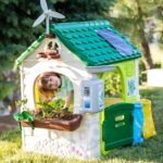 Eco sodo namelis su rusiavimo sistema pauksciu lesyklele ir saules baterijos imitacija 11