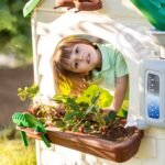 Eco sodo namelis su rusiavimo sistema pauksciu lesyklele ir saules baterijos imitacija 2