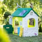 Eco sodo namelis su rusiavimo sistema pauksciu lesyklele ir saules baterijos imitacija 22