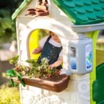 Eco sodo namelis su rusiavimo sistema pauksciu lesyklele ir saules baterijos imitacija 25