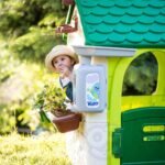 Eco sodo namelis su rusiavimo sistema pauksciu lesyklele ir saules baterijos imitacija 28