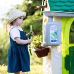 Eco sodo namelis su rusiavimo sistema pauksciu lesyklele ir saules baterijos imitacija 30