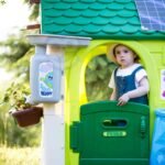 Eco sodo namelis su rusiavimo sistema pauksciu lesyklele ir saules baterijos imitacija 31