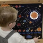 Edukacinė lenta Saulės sistema