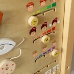 Edukacinė lenta emocijoms pažinti su keičiamais veido bruožais – Paveikslėlis 3