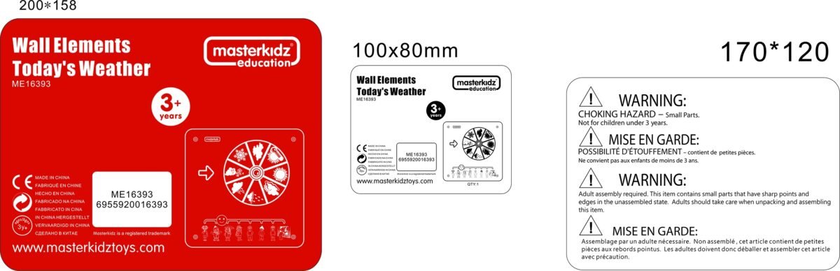 Edukacinė lenta orų ir aprangos mokymuisi – Paveikslėlis 7