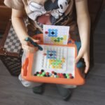 Edukacinė magnetinė lenta su dinozaurų elementais ir šablonais – Paveikslėlis 4