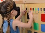 Edukacinė sensorinė lenta lytėjimo faktūrų pažinimui – Paveikslėlis 3