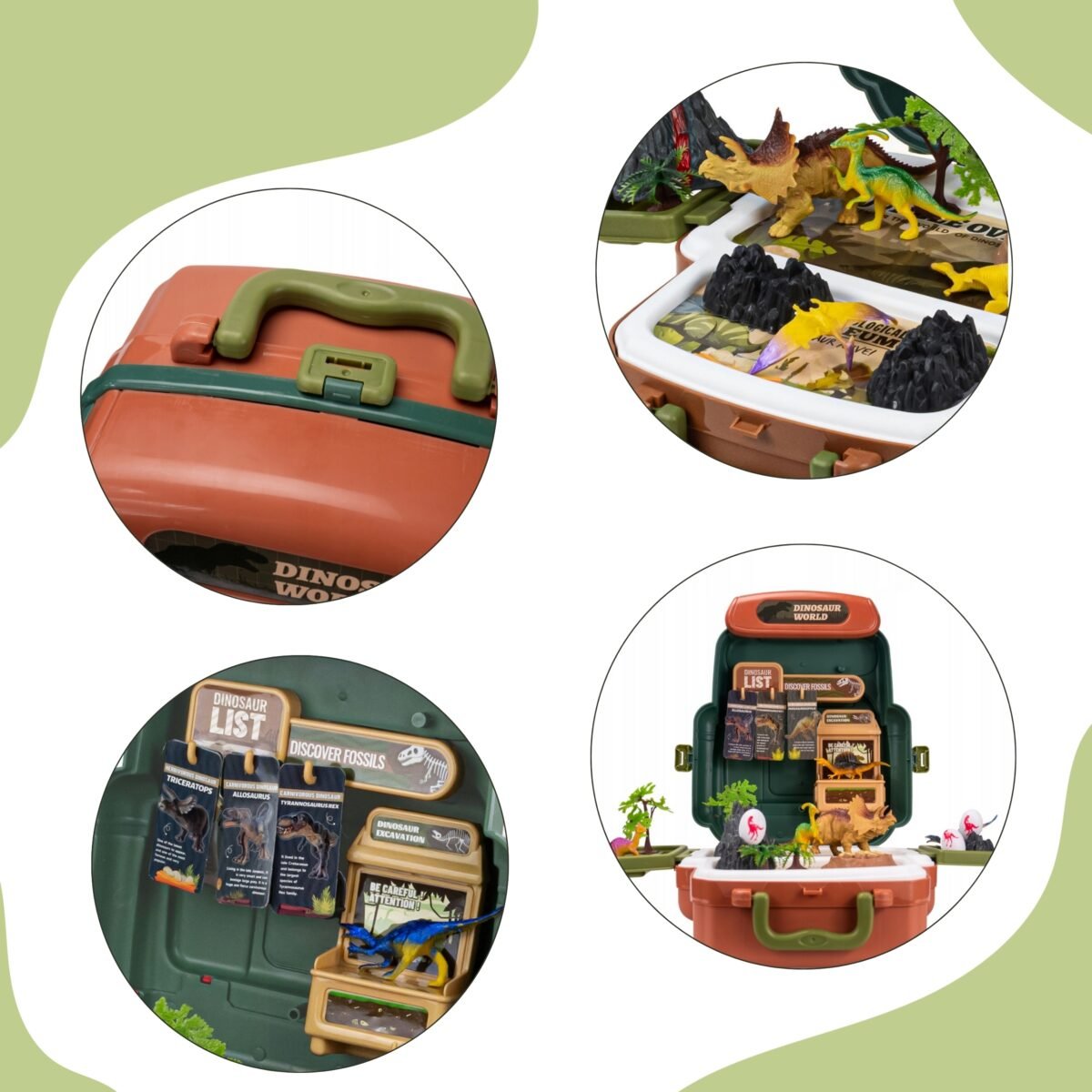 Edukacinis dinozaurų tyrinėjimo lagaminas – Paveikslėlis 6