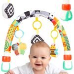 Edukacinis lankas kūdikiams su pakabinamais žaisliukais