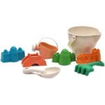 Ekologiškas smėlio rinkinys su kibirėliu, 8 dalių – Paveikslėlis 3