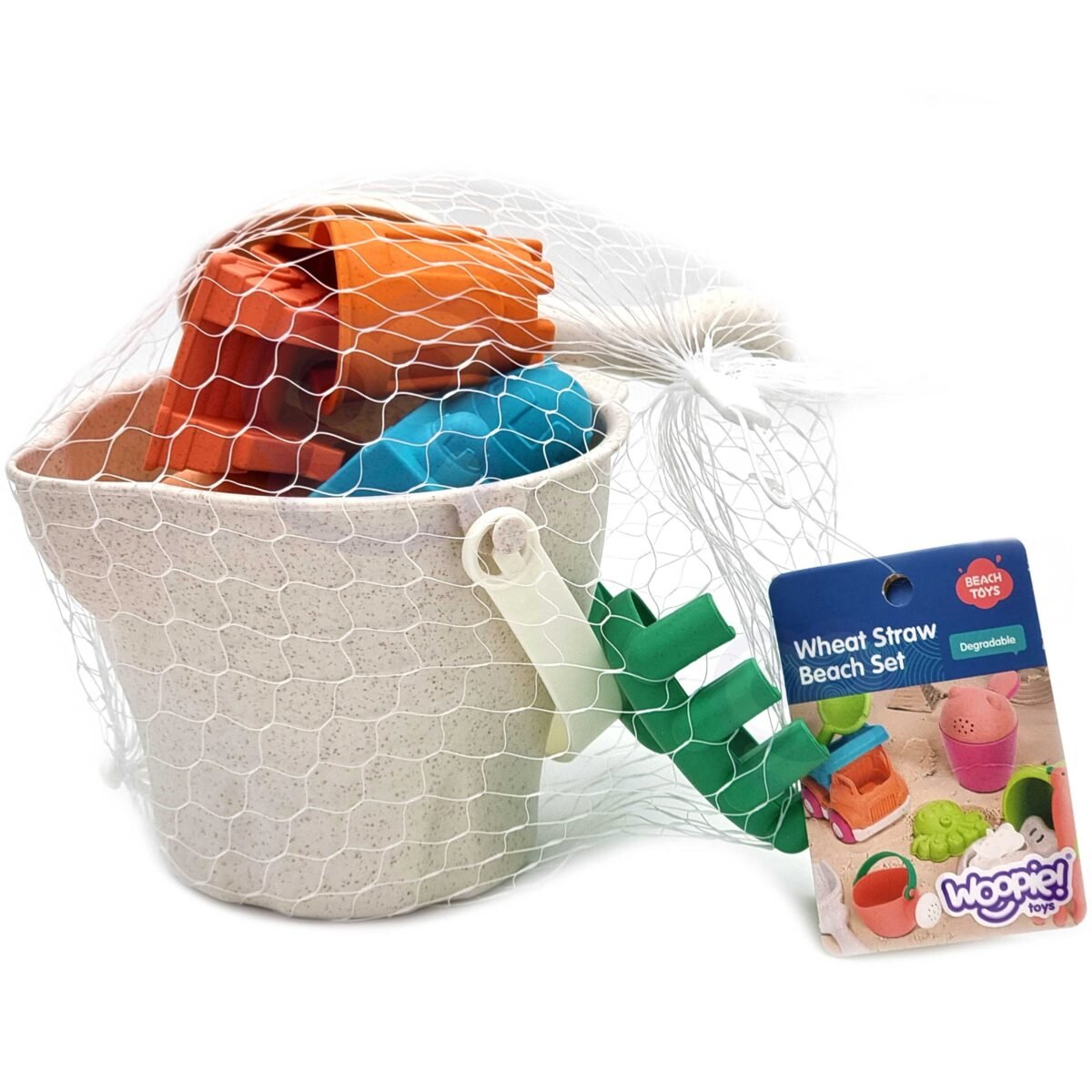 Ekologiškas smėlio rinkinys su kibirėliu, 8 dalių – Paveikslėlis 4