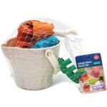 Ekologiškas smėlio rinkinys su kibirėliu, 8 dalių – Paveikslėlis 4