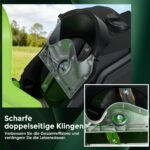 Elektrinis sodo smulkintuvas su 2800W varikliu (Žalia) – Paveikslėlis 3