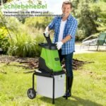 Elektrinis sodo smulkintuvas su 2800W varikliu (Žalia) – Paveikslėlis 5