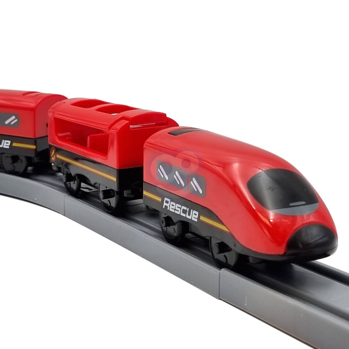 Elektrinis ugniagesių traukinukas su trasa ir technika, 92 dalių – Paveikslėlis 7