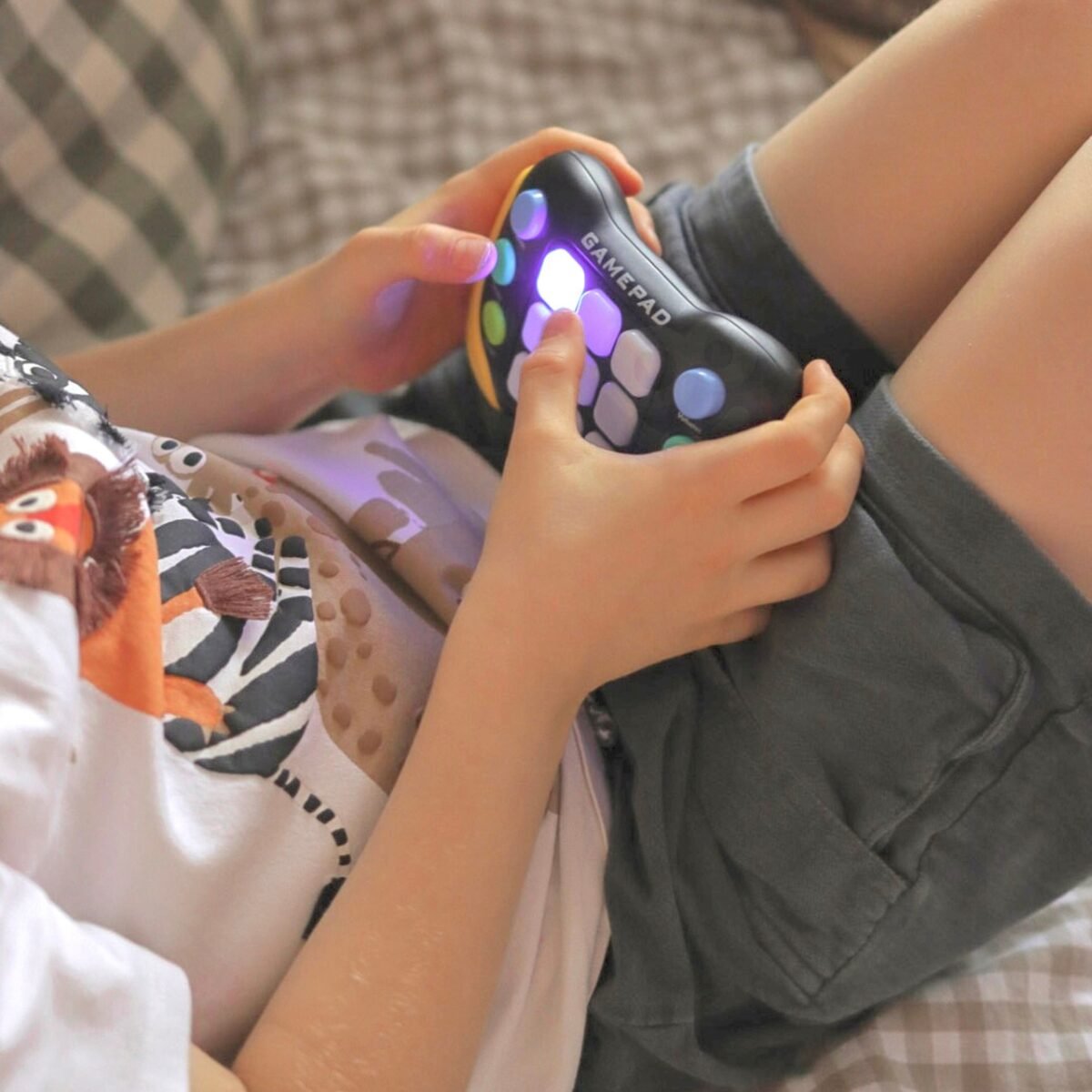 Elektroninis pop-it žaidimų pultelis mėlynas – Paveikslėlis 3