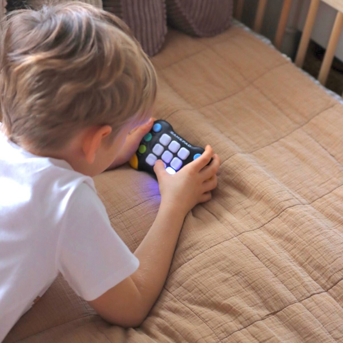 Elektroninis pop-it žaidimų pultelis mėlynas – Paveikslėlis 5