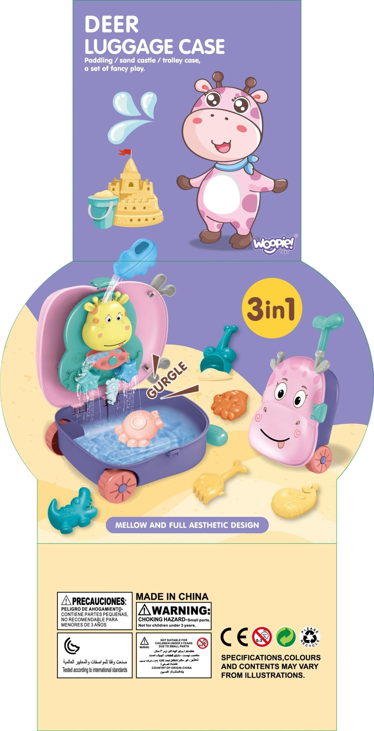 Elniuko lagaminėlis smėlio ir vandens žaidimams – Paveikslėlis 12