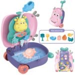 Elniuko lagaminėlis smėlio ir vandens žaidimams – Paveikslėlis 3