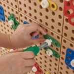 Geometrinių formų konstravimo detalių rinkinys STEM veiklai, 260 dalių – Paveikslėlis 3