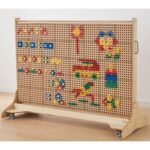 Geometrinių formų konstravimo detalių rinkinys STEM veiklai, 260 dalių – Paveikslėlis 4