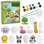 Gipsinių gyvūnėlių liejimo ir spalvinimo rinkinys