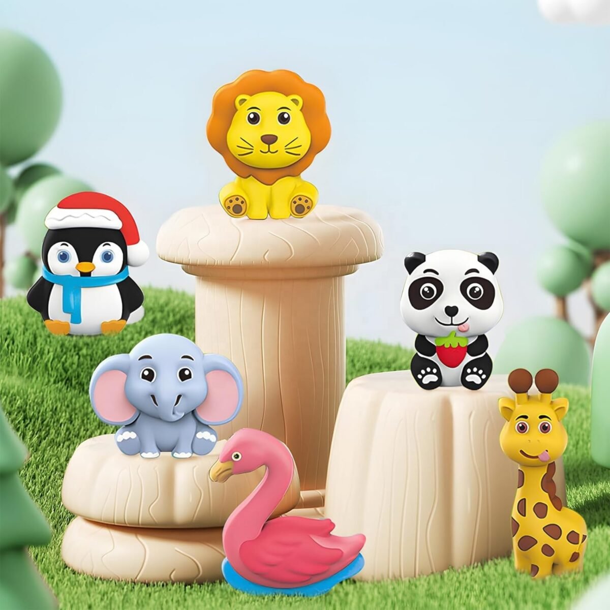 Gipsinių gyvūnėlių liejimo ir spalvinimo rinkinys – Paveikslėlis 7