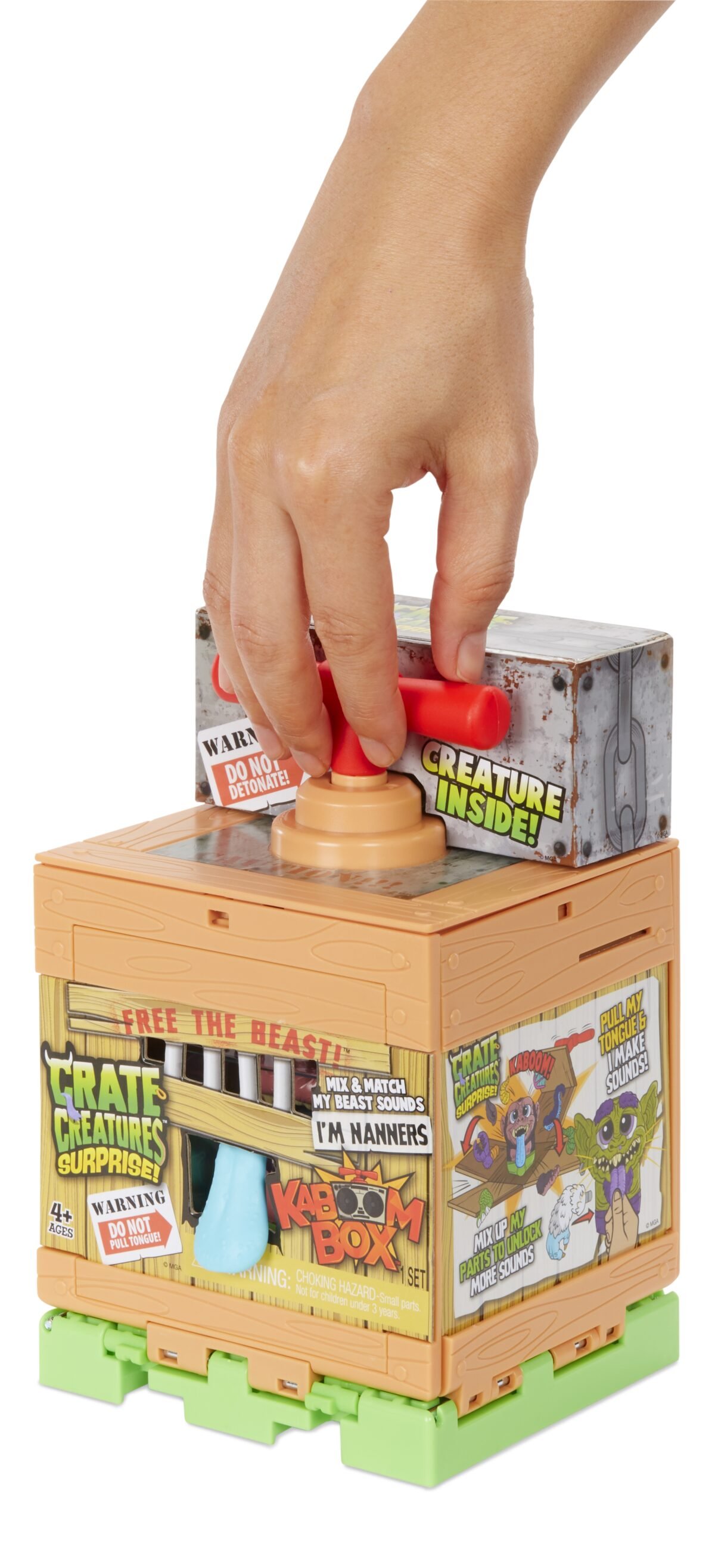 Spalvotų medinių miesto transporto priemonių 9 dalių rinkinys dėžutėje – Paveikslėlis 5