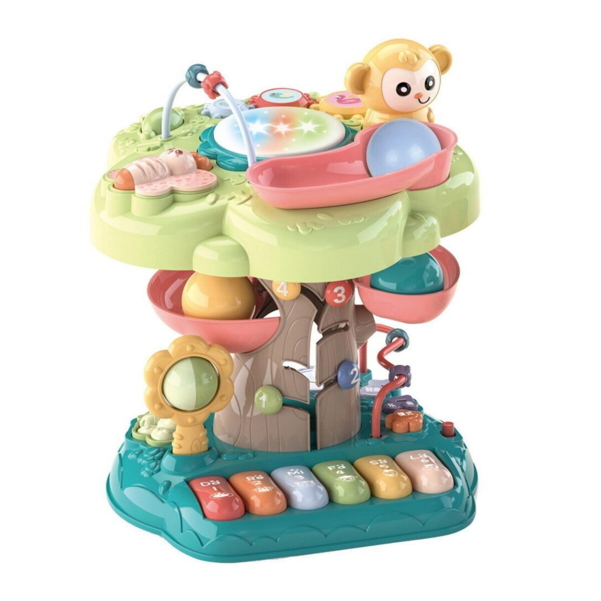 Interaktyvus lavinamasis medelis su pianinu ir šviesomis – Paveikslėlis 2