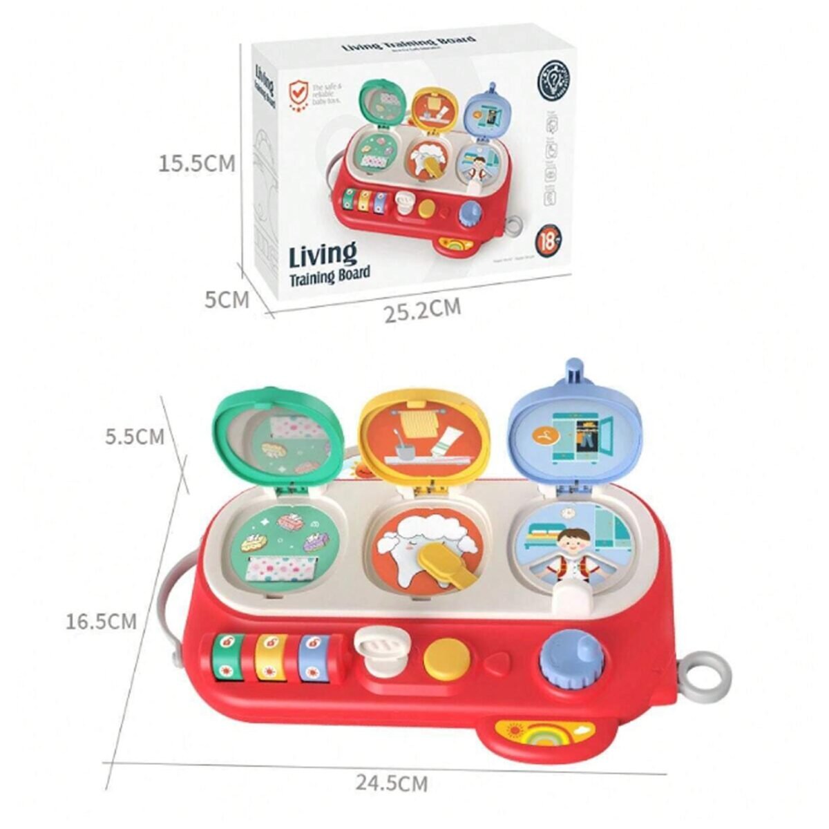 Interaktyvus lavinamasis žaislas su atradimų langeliais – Paveikslėlis 14