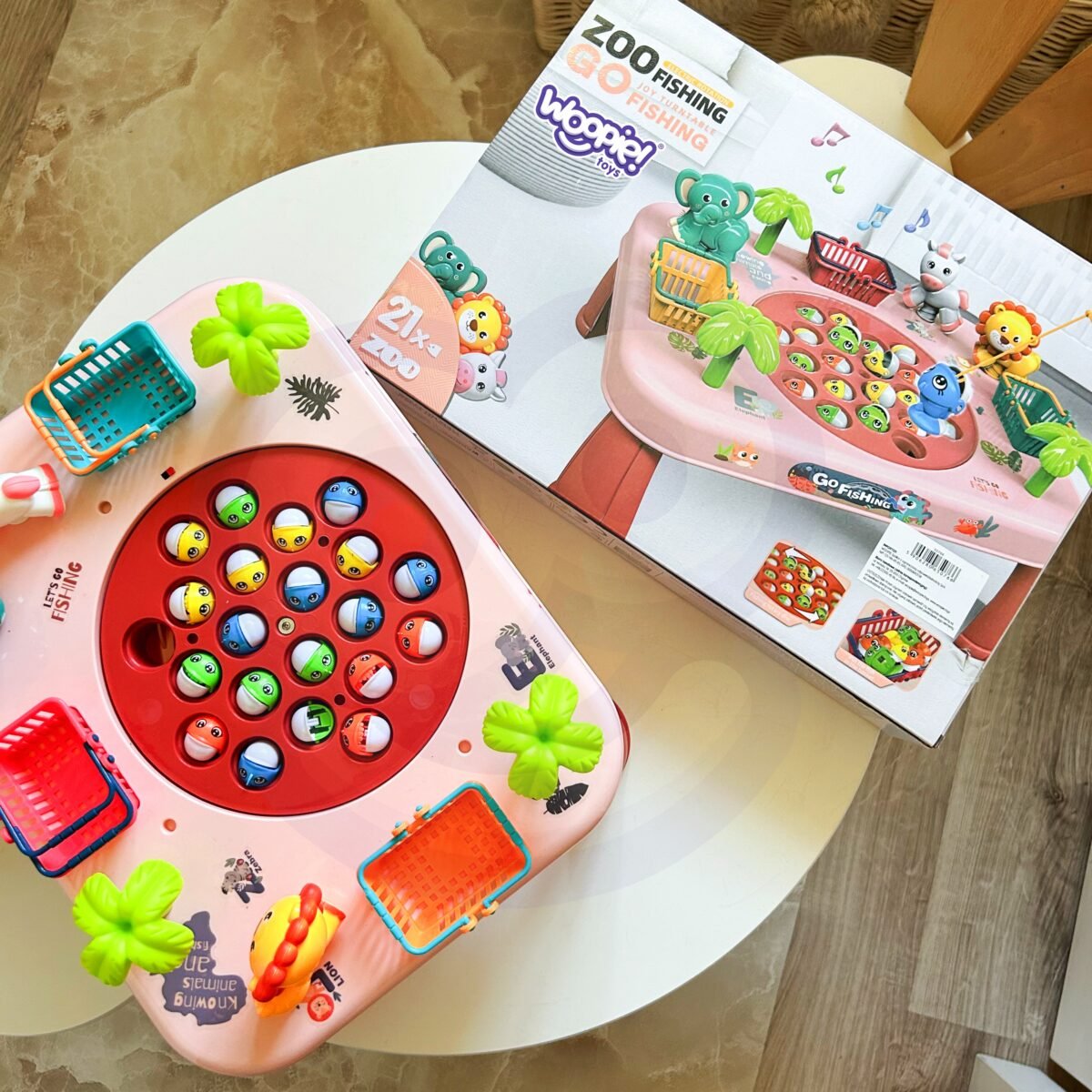 Interaktyvus žvejybos staliukas su meškerėmis – Paveikslėlis 7