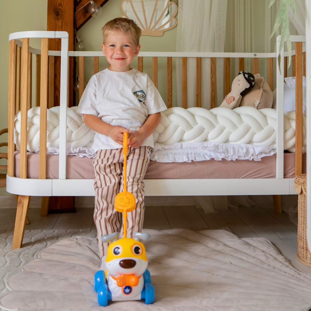 Interaktyvus šuniukas stumdukas su garsais – Paveikslėlis 5