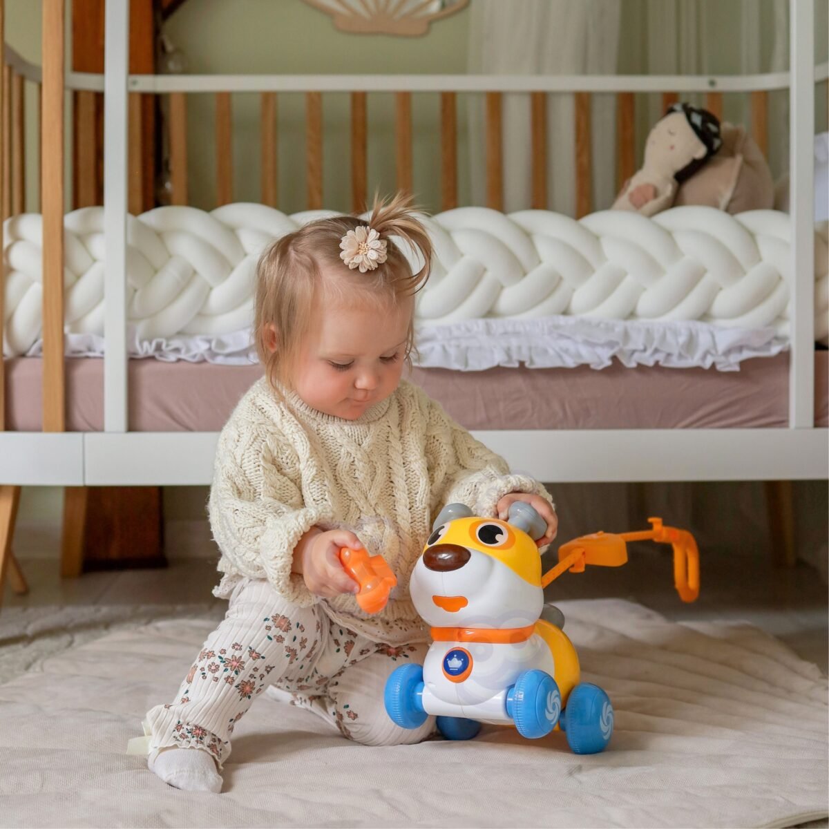 Interaktyvus šuniukas stumdukas su garsais – Paveikslėlis 6