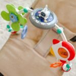 Interaktyvus žaidimų lankas su lopšinėmis ir švieselėmis – Paveikslėlis 4